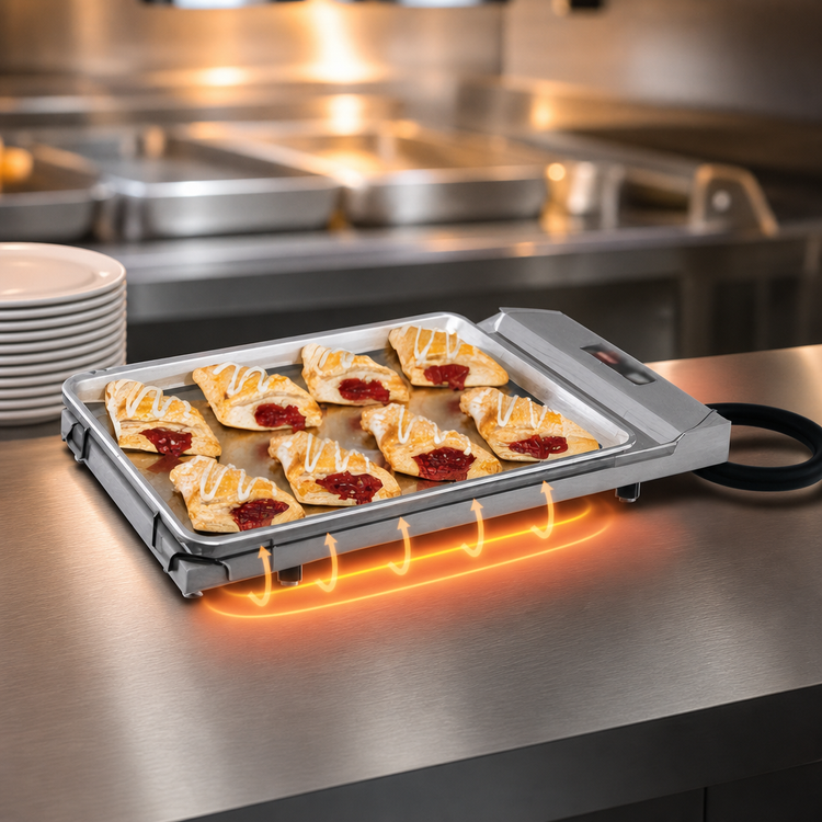 Product image #3 for Hatco Glo-Ray Portable Heated Base Food Warmer