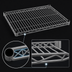 Thumbnail image #3 for Eagle Valu-Master 72-Inch x 24-Inch Pewter Gray Epoxy Wire Shelf with QuadTruss Design