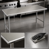 Thumbnail image #3 for Eagle Spec-Master 48 Inch x 24 Inch 14-Gauge Stainless Steel Work Table