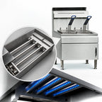Thumbnail image #3 for Imperial (Middleby) IFST-25 25 lb Countertop Tube-Fired Gas Fryer, Millivolt Controls, Stainless Steel