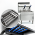 Thumbnail image #3 for 25 lb Countertop Tube-Fired Gas Fryer