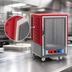 Thumbnail image #3 for Metro C5 3 Series Insulation Armour Half-Height Moisture Heated Holding and Proofing Cabinet with Clear Polycarbonate Door, Mobile