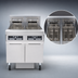 Thumbnail image #3 for Frymaster RE High Efficiency Electric Fryer Battery with Built-In Filtration, Two 50-Lb Full Frypots