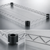 Thumbnail image #3 for Eagle Group Quad-Adjust QuadTruss 60 x 21 Inch Wire Shelf, Stainless Steel Finish