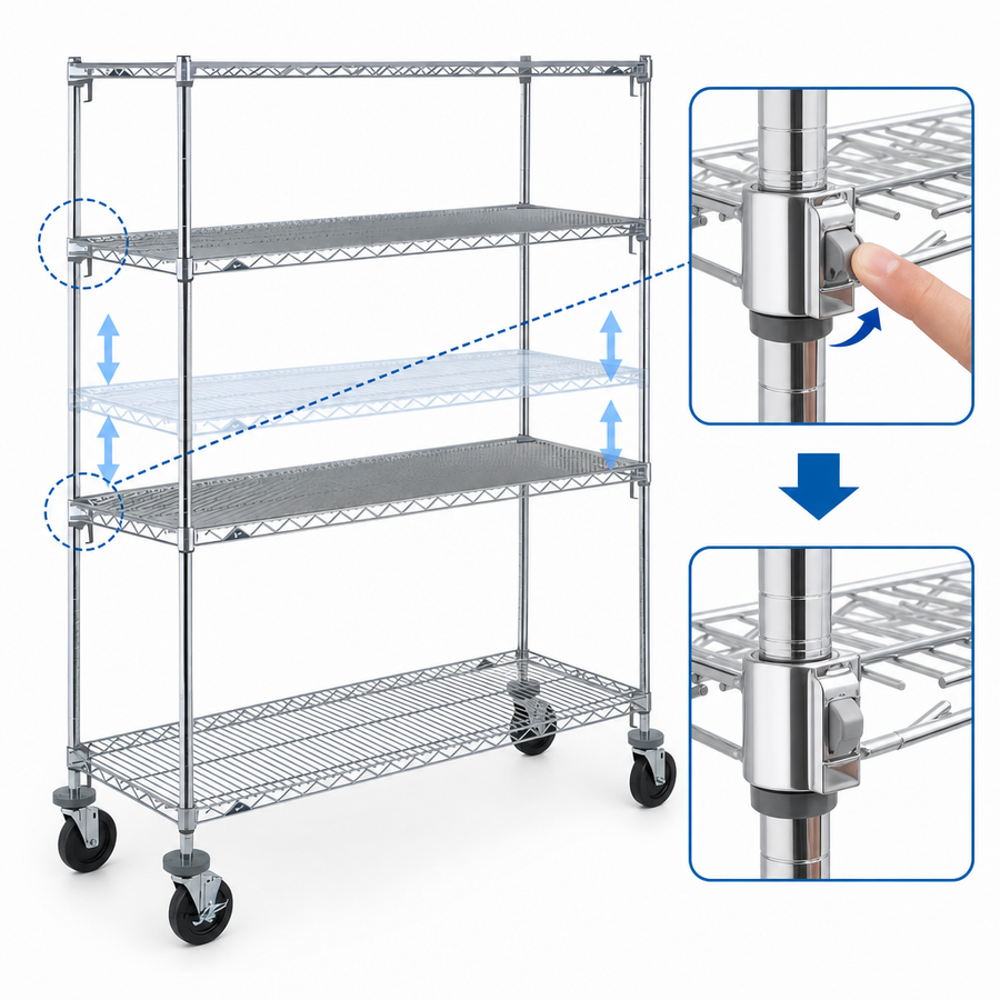 Super Adjustable Shelf System