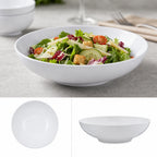 Thumbnail image #4 for CFS Brands Epicure® 4381402 20 oz White Melamine Coupe Soup/Salad Bowl, 6.5-Inch, Reinforced Rim and Foot Case of 12