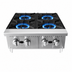 Thumbnail image #4 for CookRite ACHP-4 24-Inch Countertop Gas Hot Plate with 4 Burners, 128,000 BTU