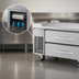 Thumbnail image #3 for Turbo Air PRO Series 84-Inch Two-Section Freezer Chef Base with 4 Drawers and Flat Top