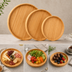 Thumbnail image #3 for Town Equipment Bamboo Serving Plate/Tray Set with 8