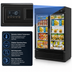 Thumbnail image #4 for Turbo Air 2-Section Glass Door Freezer Merchandiser, 39.88 Cu. Ft., Bottom-Mount Self-Contained, 115V