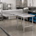 Thumbnail image #3 for John Boos Pro-Bowl L-Shaped Island Soiled Dishtable with 20