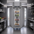 Thumbnail image #3 for Victory UltraSpec Extra Wide Pass-Thru Solid Door Freezer, 1 Section, 26.06 Cu. Ft., Self-Contained, Standard Depth