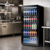 Thumbnail image #3 for True Edge Glass Curved 1-Section Refrigerated Merchandiser with Hinged Glass Door