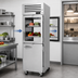 Thumbnail image #3 for Turbo Air PRO Series One-Section Pass-Thru Reach-In Refrigerator with Half Glass/Solid Doors, 26.48 Cu. Ft., Top-Mount Compressor