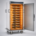 Thumbnail image #4 for Alto-Shaam Halo Heat Electric Mobile Banquet Cart, 96 Covered Plate Capacity