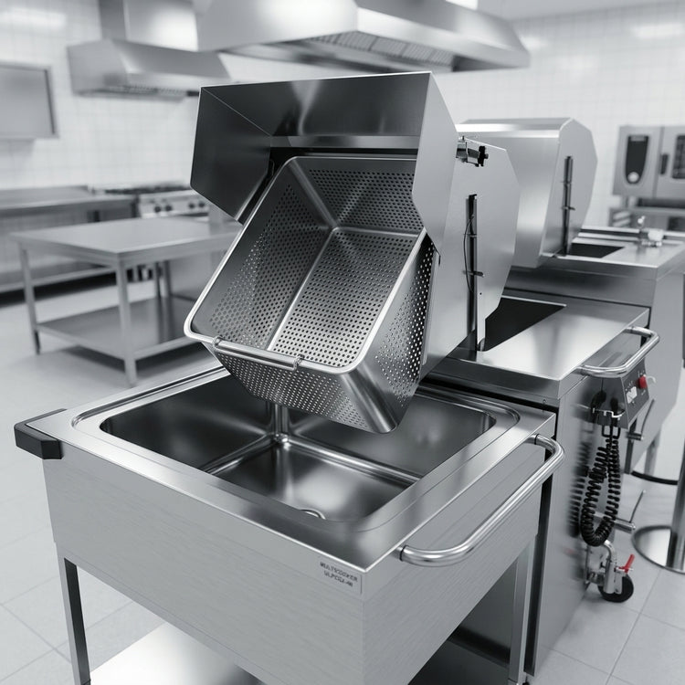 Product image #2 for Multicooker ULPCG2-48 Double Basin Gas Cook & Blanche Multicooker System