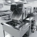 Thumbnail image #2 for Firex (Middleby) Multicooker ULPCG2-48 Double Basin Gas Cook & Blanche Multicooker, 2 x 48 Gallons, Programmable Touchscreen Controls