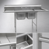 Thumbnail image #3 for Eagle Group 314 Series Two-Compartment Sink with Left Drainboard, 62-5/8 Inch Wide, 304 Stainless Steel
