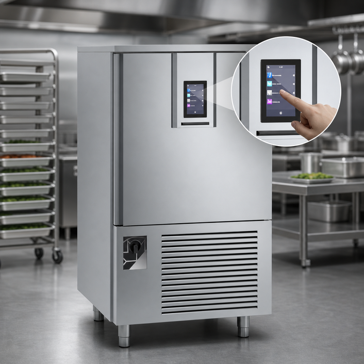 Product image #4 for Gemm® BCB Single-Section Reach-In Blast Chiller, Self-Contained, 10-Tray Capacity, 208-230V