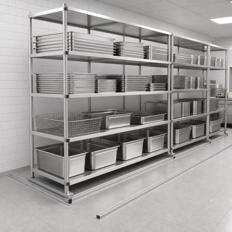 Product image #3 for Eagle Floor-Trak Double-Deep Floor Track Kit, 24 Ft. Long with 3 Aluminum Tracks