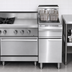Thumbnail image #3 for Imperial Restaurant Series Range Match Gas Floor Fryer, 50 lb Open Pot