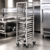 Thumbnail image #3 for Channel Manufacturing Stainless Steel End-Load 12 x 20 Steam Table Pan Rack, 9-Pan Capacity