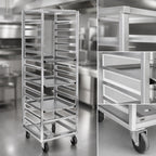 Thumbnail image #3 for Channel Manufacturing 403A-OR Single-Section Aluminum Oven Rack, End-Load, 12 Full-Size Pan Capacity, 5-Inch Spacing