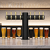 Thumbnail image #3 for Micro Matic Metropolis T 8-Faucet Matte Black Glycol-Cooled Draft Tower