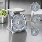 Thumbnail image #3 for Taylor Precision TS25KL Analog Dual-Measure Portion Control Food Scale, 25 lb/11 kg, Rotating Sloped Dial, Stainless Steel Case of 4
