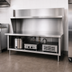 Thumbnail image #3 for Open Front Modular Equipment Enclosure / Equipment Stand, 102 Inch x 26 Inch, 304 Stainless Steel