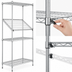 Thumbnail image #3 for Metro Super Adjustable Super Erecta 54-Inch x 21-Inch Stainless Steel Wire Shelf
