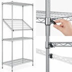 Thumbnail image #3 for Metro Super Erecta A2154NS 54 x 21-Inch Stainless Steel Super Adjustable Wire Shelf with Split Sleeves