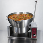 Thumbnail image #3 for Crown ECTRS-16 Electric Countertop 16 Gallon Round Tilting Skillet