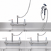 Thumbnail image #3 for T&S Brass B-0167-02 Wall Mount Mixing Pre-Rinse Spray Assembly, 8-Inch Adjustable Centers, 72-Inch Hose