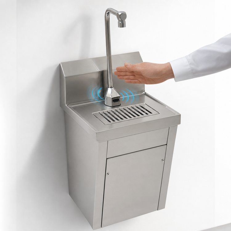 Product image #3 for Eagle Group Wall-Mounted Still Water Bottle Filler Station with Hands-Free Electronic-Eye Faucet