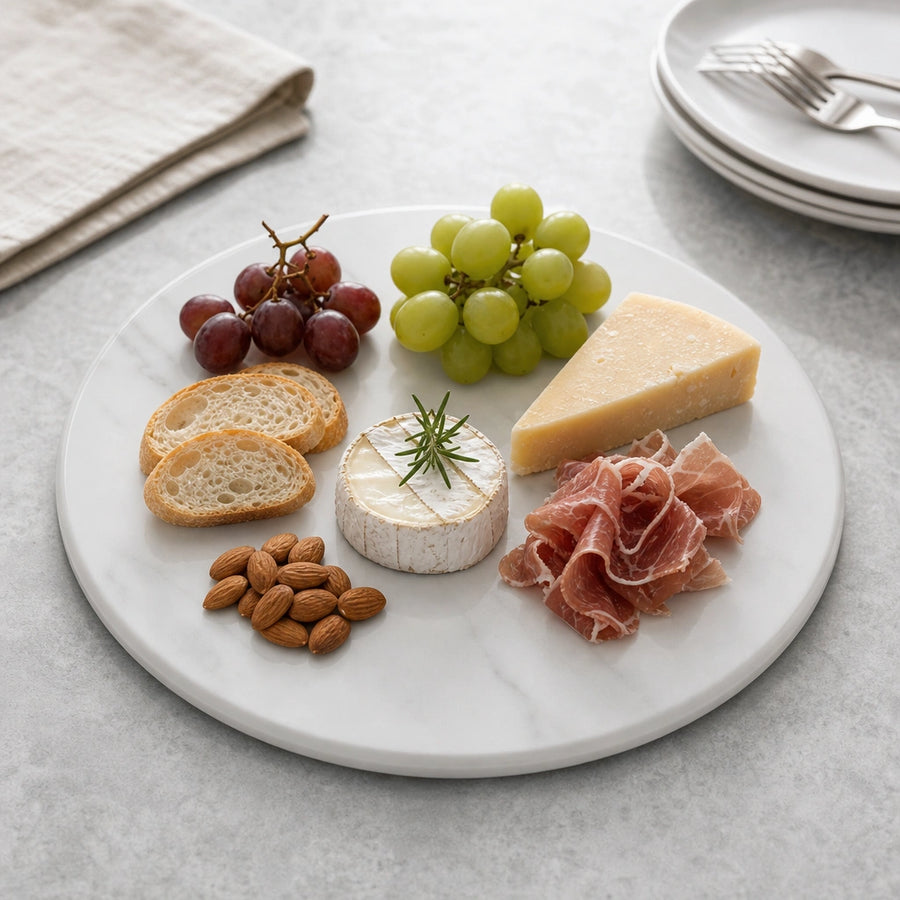 Round Serving Board