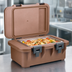 Thumbnail image #3 for Cambro UPCS160 S-Series Top-Loading Insulated GN Food Pan Carrier, Coffee Beige