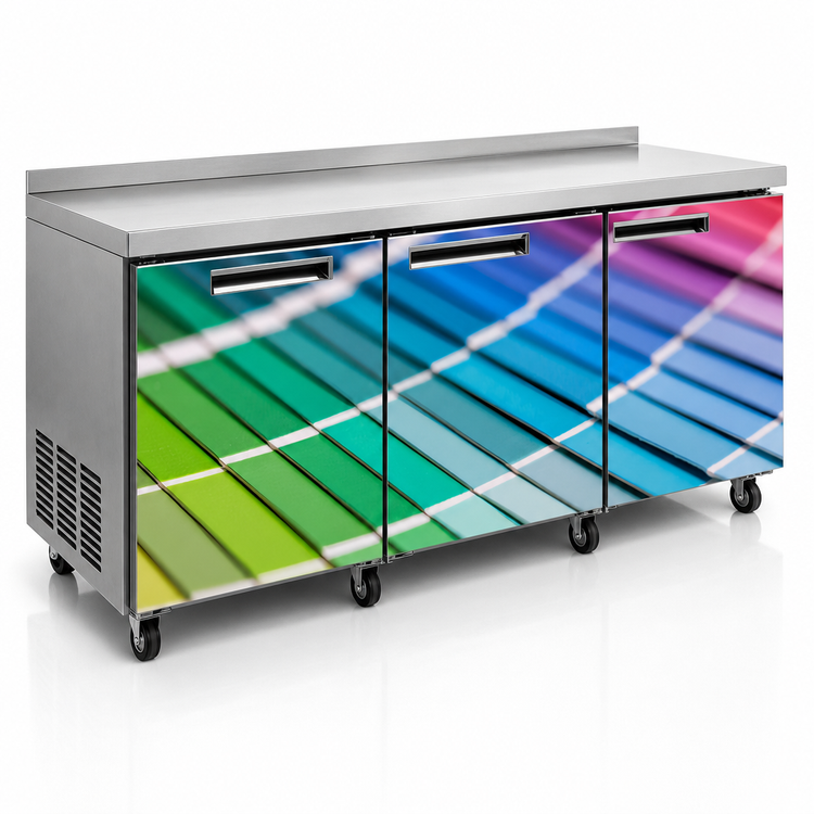 Product image #3 for Front Only Vinyl Wrap for 60-Inch Pass-Thru Cooler