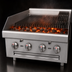 Thumbnail image #3 for Southbend HDCL-36 36-Inch Gas Countertop Charbroiler with Lava Rock Briquettes