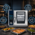 Thumbnail image #3 for RATIONAL iCombi Pro XS Electric Countertop Combi Oven, 208/240V, 3-Phase, 4 Half-Size Pan Capacity