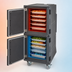 Thumbnail image #3 for Cambro Pro Cart Ultra Security Package Electric Hot/Cold Insulated Food Pan Carrier, 2-Compartment Front Loading