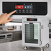Thumbnail image #3 for Metro C5 8 Series Mobile Pass-Thru Controlled Temperature Holding Cabinet, 1/2 Height, Tempered Glass Doors