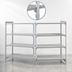 Thumbnail image #4 for Cambro Camshelving Premium Stationary 4-Shelf Solid Add-On Shelving Unit, 24 x 48 x 64 Inches