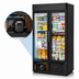 Thumbnail image #3 for True Two-Section Glass Door Merchandiser Refrigerator with 8 Shelves