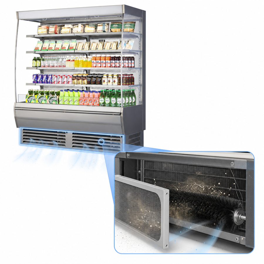 Self-Cleaning Condenser