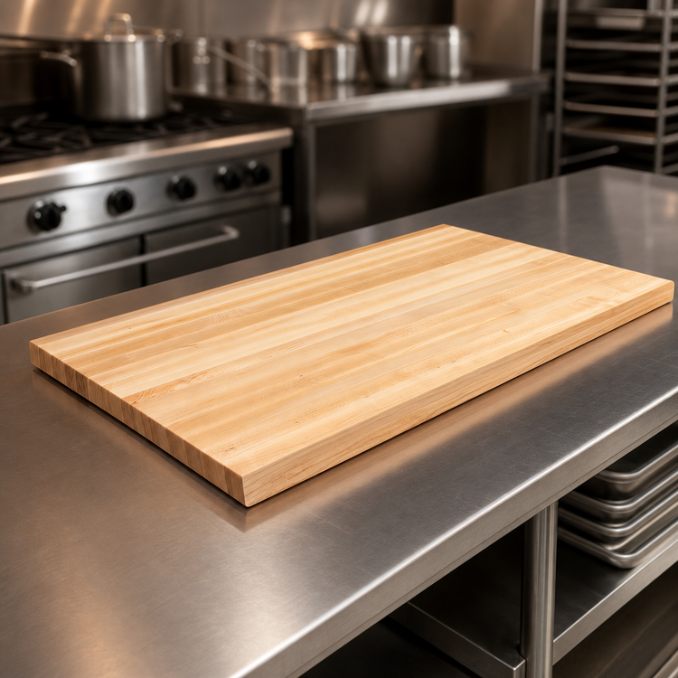 Product image #3 for John Boos Boos Block Edge Grain Maple Kitchen Countertop, 132 x 32 x 1-1/2 Inch, Oil Finish
