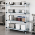 Thumbnail image #3 for Quantum 54-Inch x 18-Inch x 74-Inch Solid Shelving Starter Kit with 4 Shelves