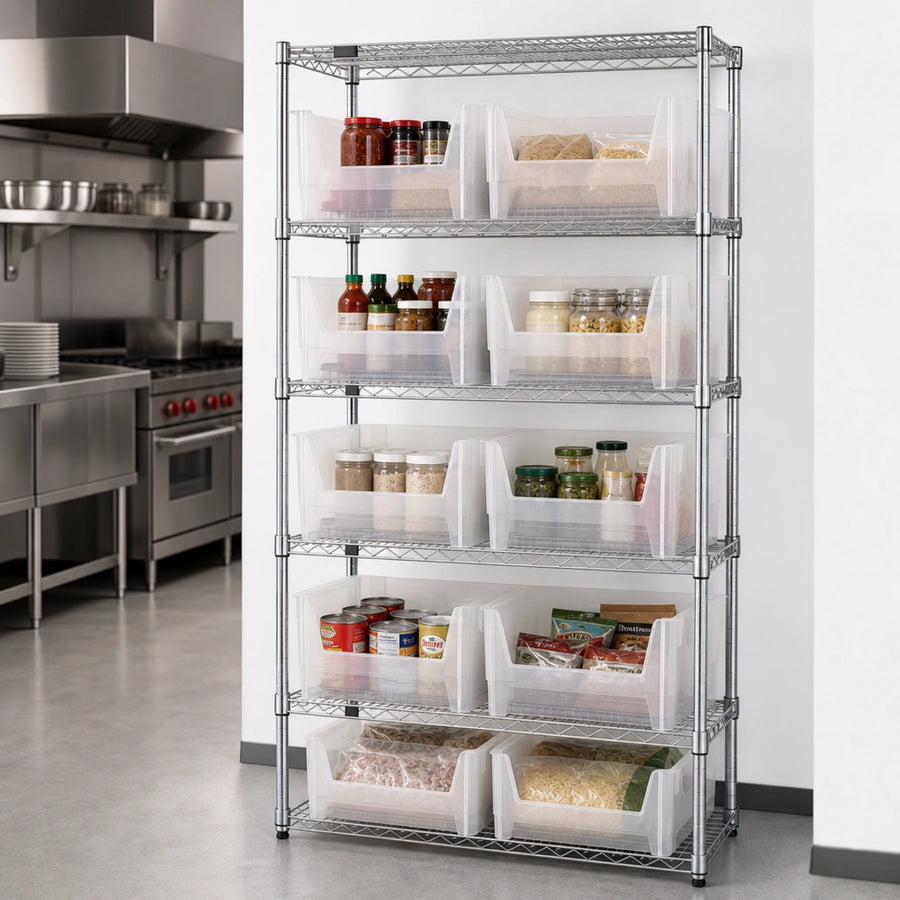 Five Shelves