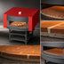 Thumbnail image #3 for Marra Forni MS71-59W Square Wood-Fired Brick Deck Pizza Oven with Steel Stand