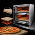 Thumbnail image #3 for Marsal CT302 Electric Countertop Pizza Deck Oven, 4 Decks, 2 Doors